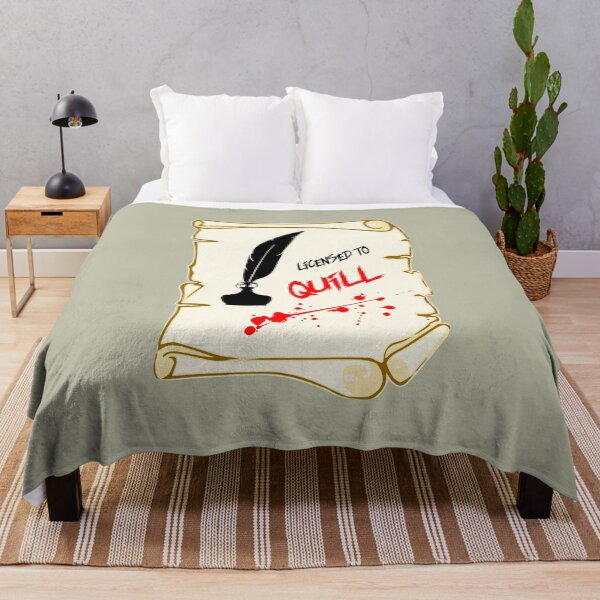 Item preview, Licensed to QILL - funny author writer pun designed and sold by plzLOOK.