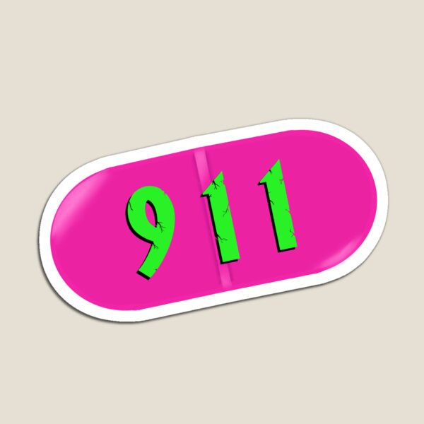 Item preview, 911 Pill designed and sold by chughey.