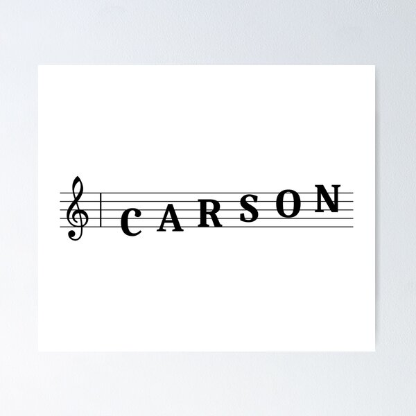 Item preview, Name Carson designed and sold by gulden.