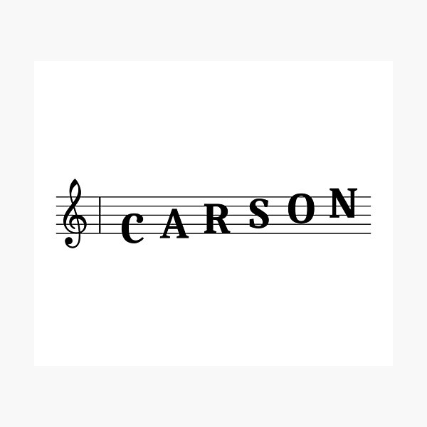Item preview, Name Carson designed and sold by gulden.