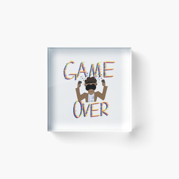 Item preview, Game Over designed and sold by BigeyeDhia.