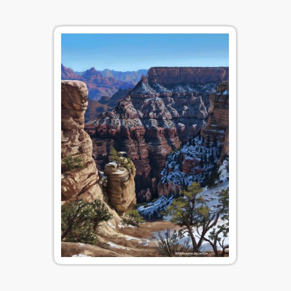 Artikelvorschau, Schneefall auf dem Grand Canyon entworfen und verkauft von Stephanie Hunton.