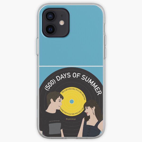 Tom & Summer - (500) Days of Summer - This is not a love story - Vinyl Record iPhone Soft Case