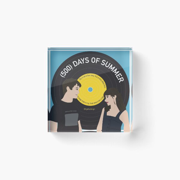 Item preview, Tom & Summer - (500) Days of Summer - This is not a love story - Vinyl Record designed and sold by Rigel Bergonio.