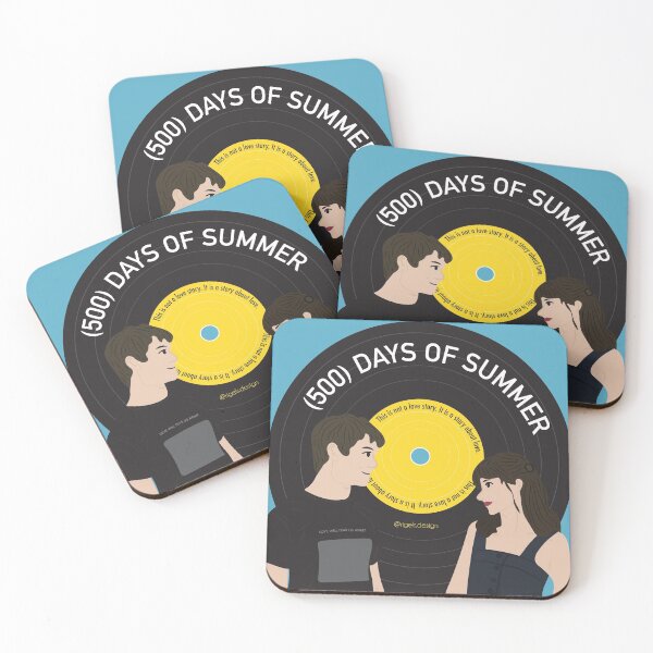 Item preview, Tom & Summer - (500) Days of Summer - This is not a love story - Vinyl Record designed and sold by Rigel Bergonio.
