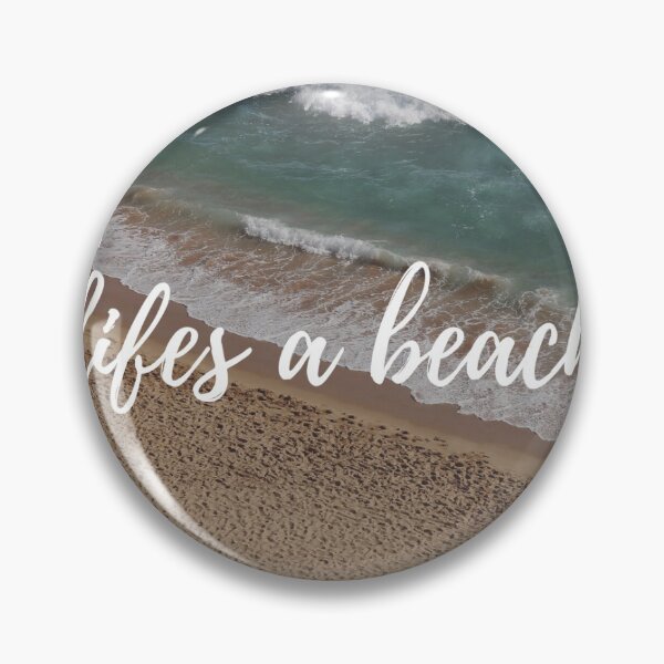 Item preview, lifes a beach designed and sold by Bloomsdesigns.