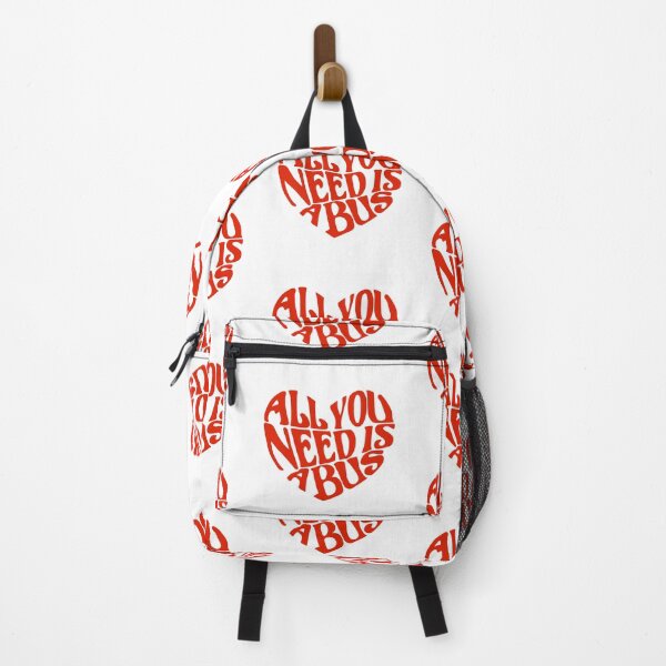 Item preview, All you need is a bus in red designed and sold by ArtByNerina.