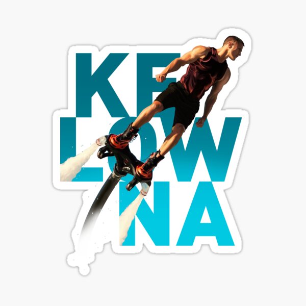 "Kelowna" Sticker for Sale by ExploreWorld Redbubble