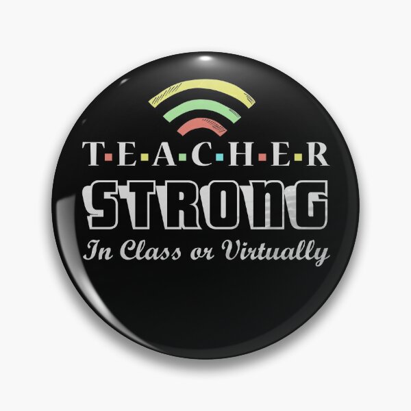 Item preview, Teacher Strong in Class or Virtually Teaching Gift  designed and sold by Farid94.