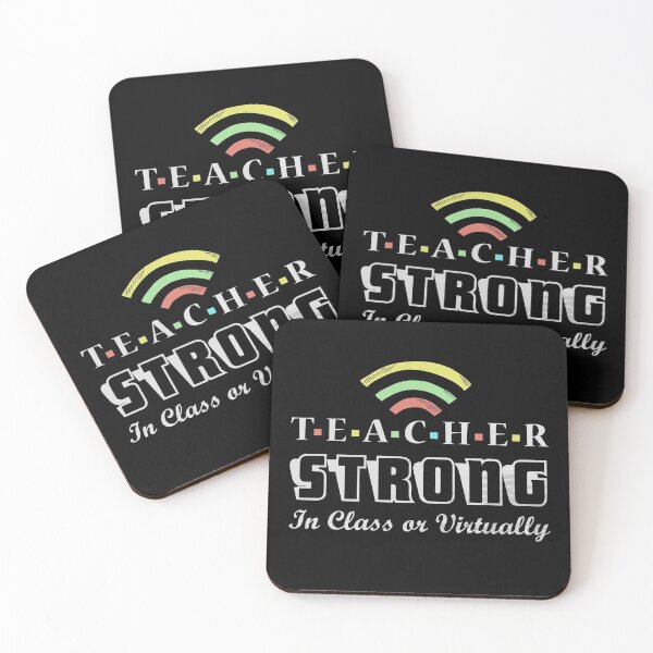 Item preview, Teacher Strong in Class or Virtually Teaching Gift  designed and sold by Farid94.