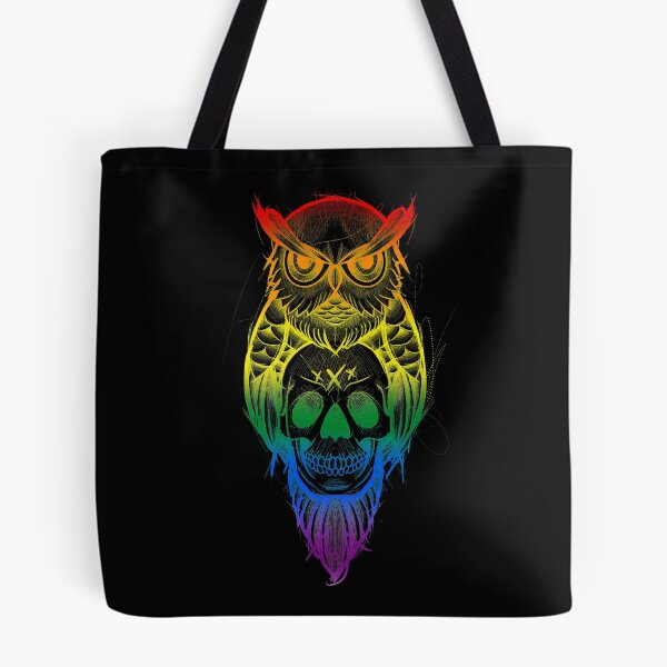 Item preview, Rainbow owl henshin tattoo studio T-shirt  designed and sold by Vazhenshin.