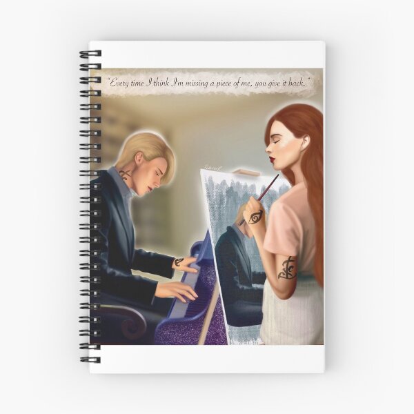 Item preview, Clary Fairchild and Jace Herondale designed and sold by portraitbecca.