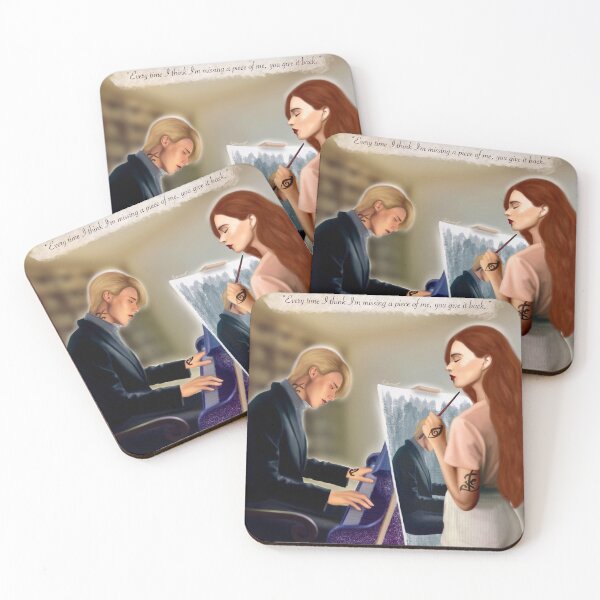 Item preview, Clary Fairchild and Jace Herondale designed and sold by portraitbecca.