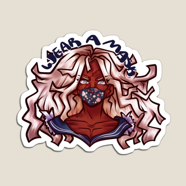 Item preview, Sakura Ogami WEAR A MASK designed and sold by SkeletalAxolotl.
