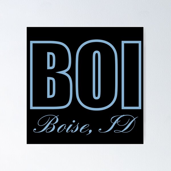 Item preview, BOI Boise Idaho ID Airport Code  designed and sold by Lartheviking.