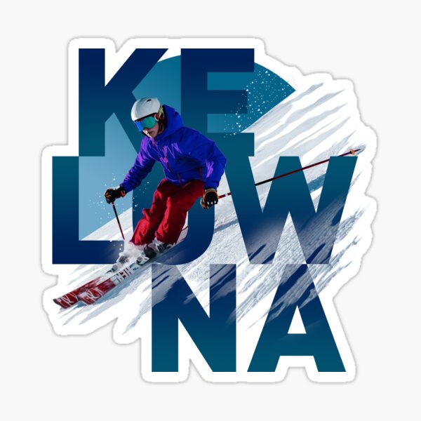 "Kelowna" Sticker by ExploreWorld Redbubble