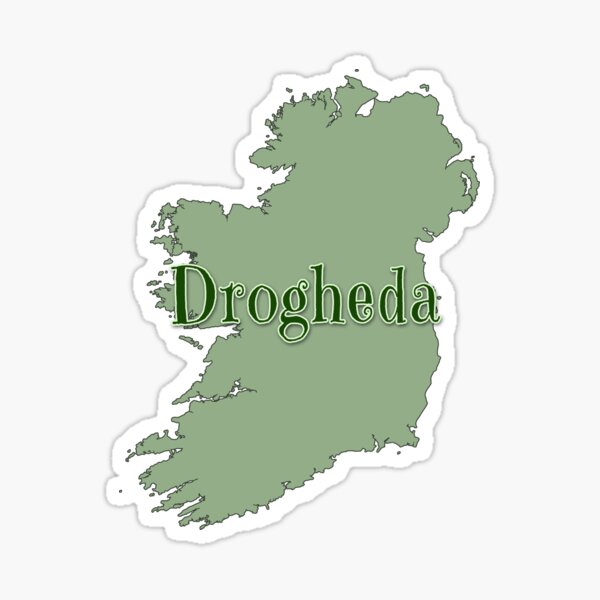 Item preview, Drogheda Ireland with Map of Ireland designed and sold by Greenbaby.