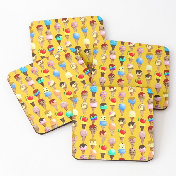 Item preview, Ice cream Machine Pattern yellow designed and sold by Maysoulrose.