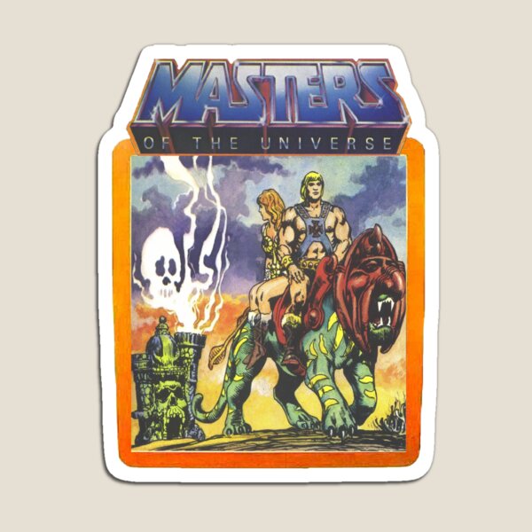 MASTERS OF THE UNIVERSE MOTU HE-MAN SKELETOR 80's POP CULTURE FRIDGE MAGNET #4 