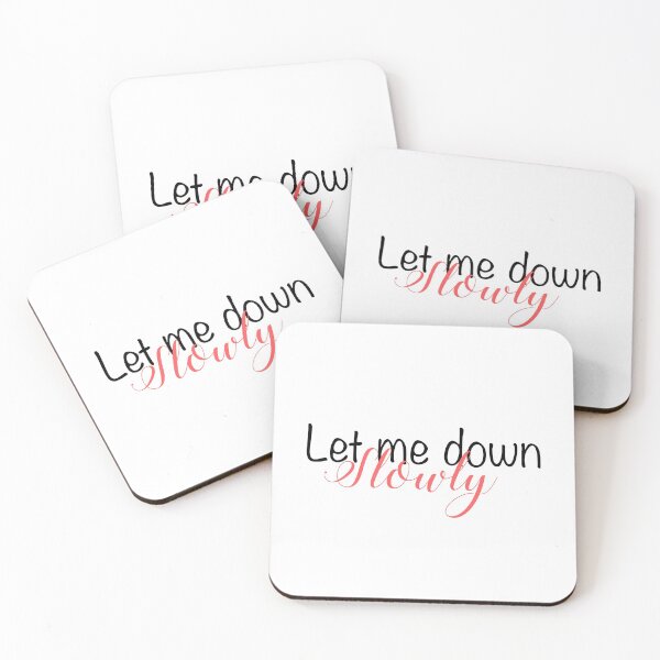 Item preview, Let Me Down Slowly - Alec Benjamin designed and sold by LinhlyHarwell13.