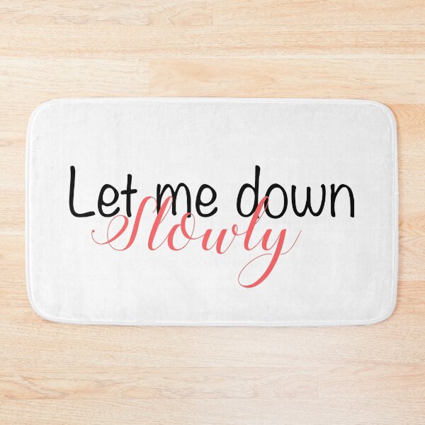 Item preview, Let Me Down Slowly - Alec Benjamin designed and sold by LinhlyHarwell13.