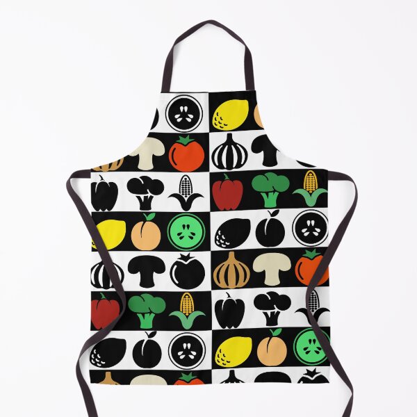 Item preview, Vegetables in blackandwhite + color, graphic pattern designed and sold by marina63.