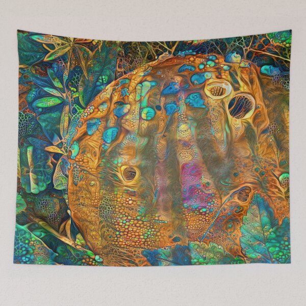 Item preview, Deep dream abstraction designed and sold by blackhalt.
