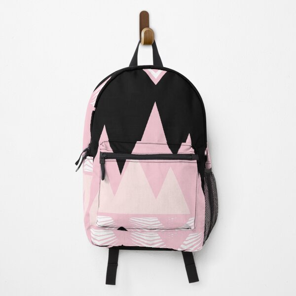 Item preview, Baby Pink in Black, Abstract Mountain designed and sold by Moyanana.