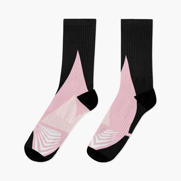 Item preview, Baby Pink in Black, Abstract Mountain  designed and sold by Moyanana.