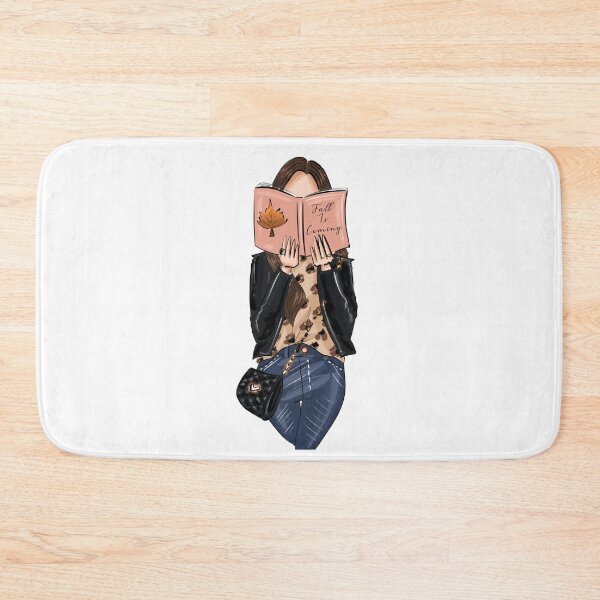 Item preview, girl reading brunette designed and sold by reyniramirezfi.