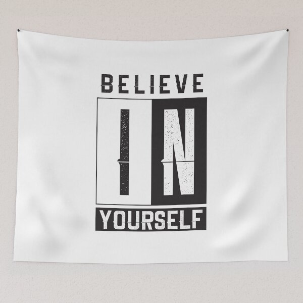 Item preview, Believe In Yourself Quote Motivation Inspiration designed and sold by Usoubmaster.