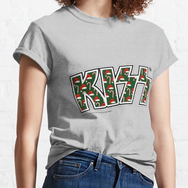 KISS band logo Christmas Classic T-Shirt