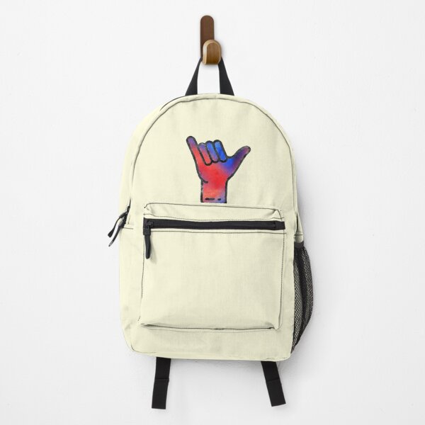 Item preview, Shaka Hang Loose Watercolor Travel designed and sold by thefrshmachine.
