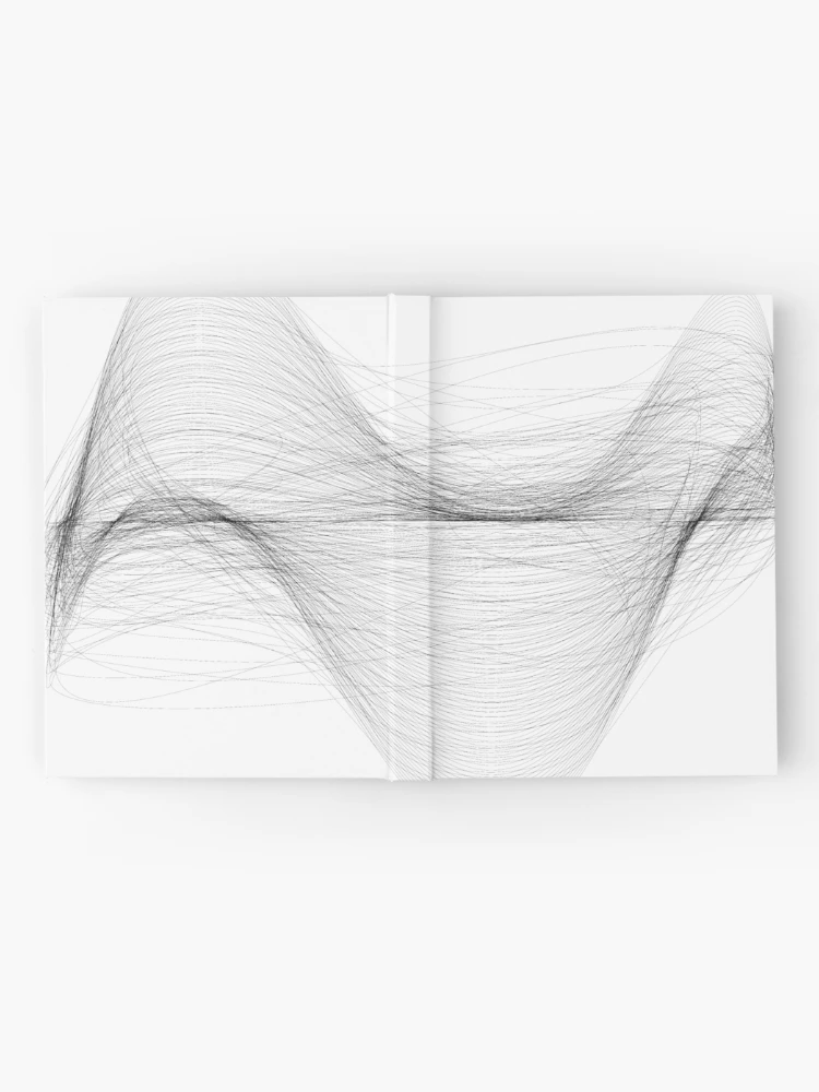 Thumbnail 2 of 3, Journal, Sinewave Abstract designed and sold by ParamPatterns.