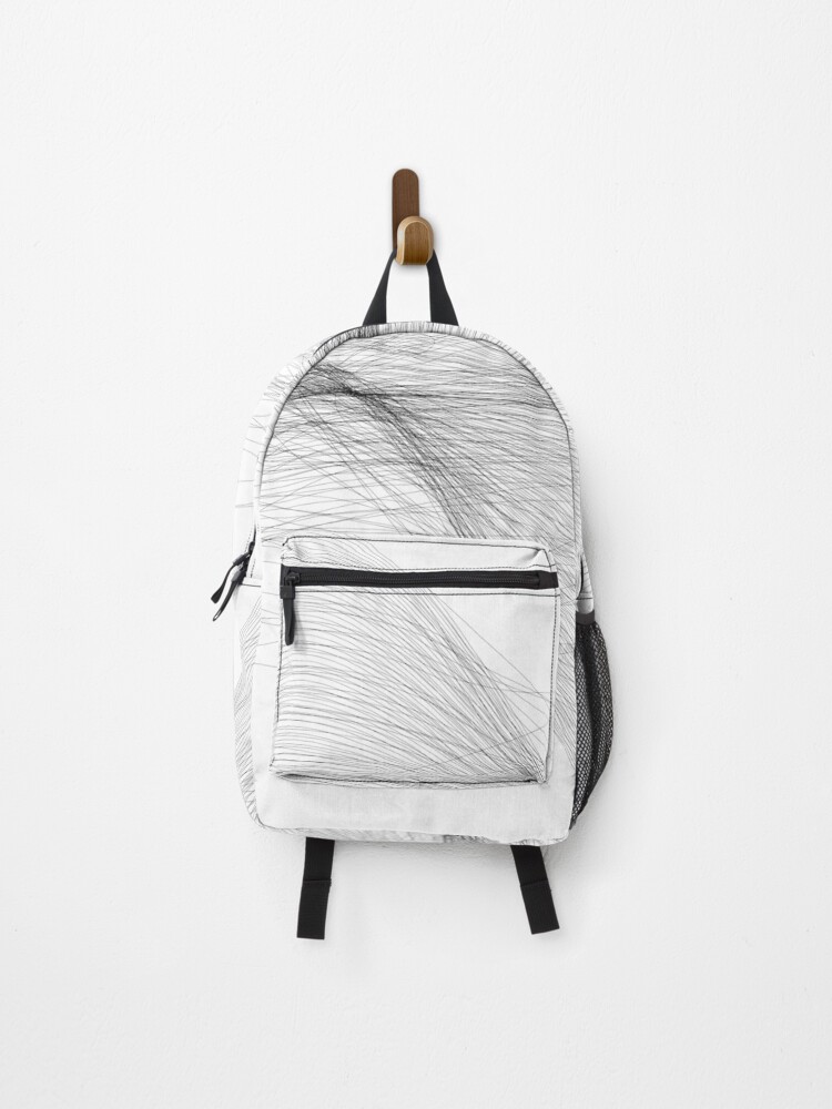Thumbnail 1 of 3, Backpack, Sinewave Abstract designed and sold by ParamPatterns.