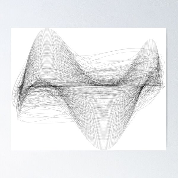 Item preview, Sinewave Abstract designed and sold by ParamPatterns.