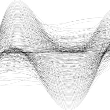 Artwork thumbnail, Sinewave Abstract by ParamPatterns