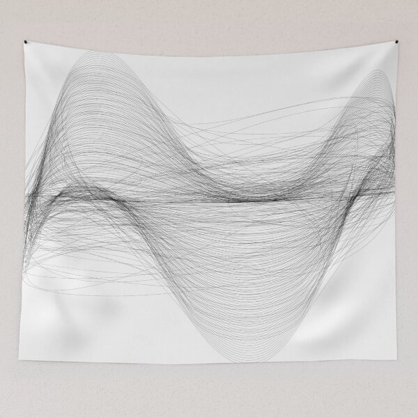 Item preview, Sinewave Abstract designed and sold by ParamPatterns.