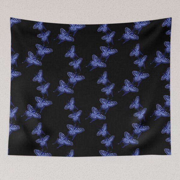 Aperçu de l'œuvre papillons papillon bleu insecte insecte mignon créée et vendue par Stephanie Small.