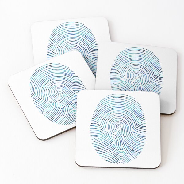 Item preview,  NZ fingerprint outline  designed and sold by Mayakiwi.