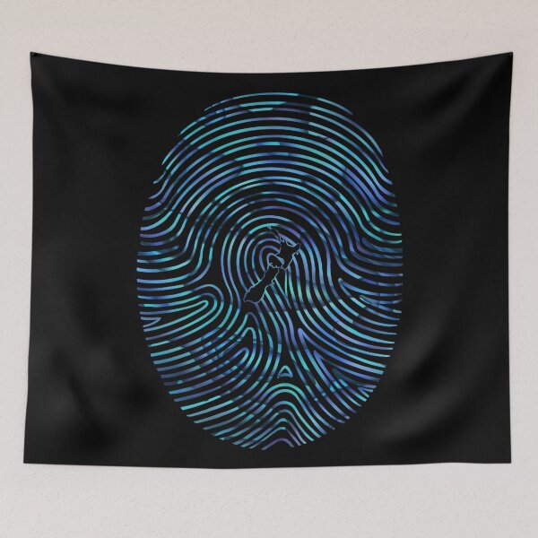 Item preview,  NZ fingerprint outline  designed and sold by Mayakiwi.
