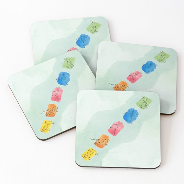 Item preview, Watercolor Origami Animals designed and sold by IDSN.
