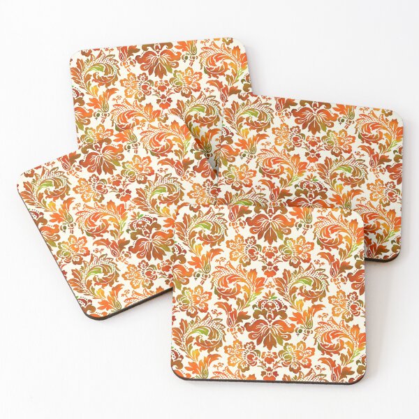Item preview, Fall Damask designed and sold by Lynnea Washburn.