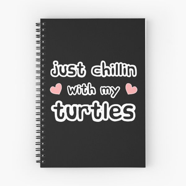 Item preview, Just Chillin with My Pet Turtles designed and sold by LoveLifeRandom.