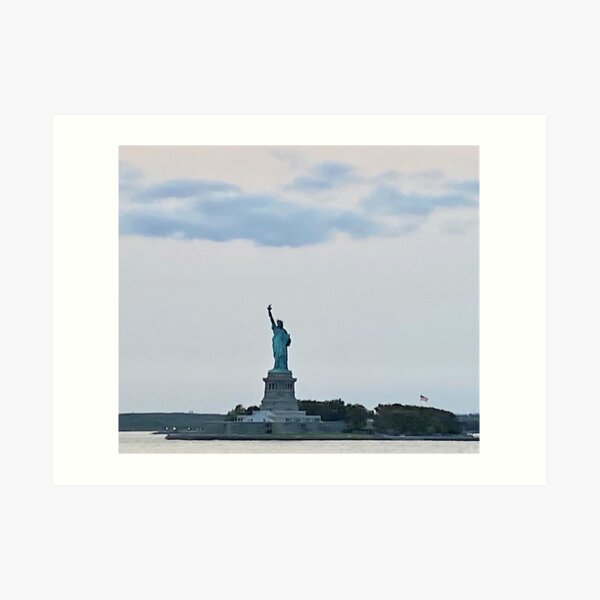 Lady Liberty Art Print