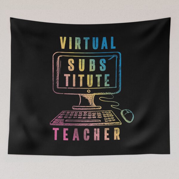 Item preview, Virtual Substitute Teacher For Sub Squad Appreciation designed and sold by mcshirtface.