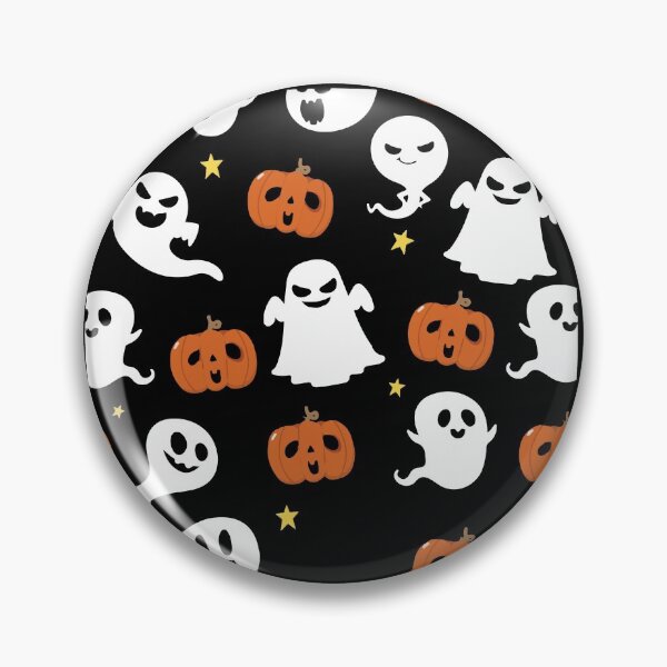 Item preview, Ghosts And Pumpkins Halloween pattern designed and sold by mouad naouiri.
