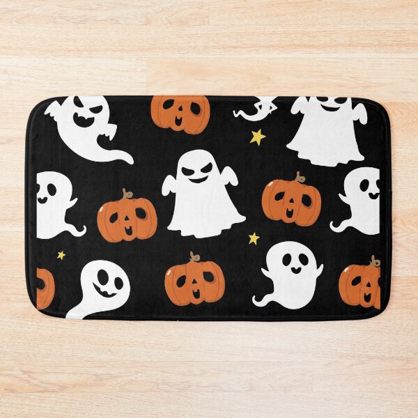 Item preview, Ghosts And Pumpkins Halloween pattern designed and sold by mouad naouiri.