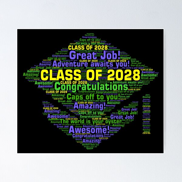 Item preview, Class of 2028 designed and sold by HappinessWorld.