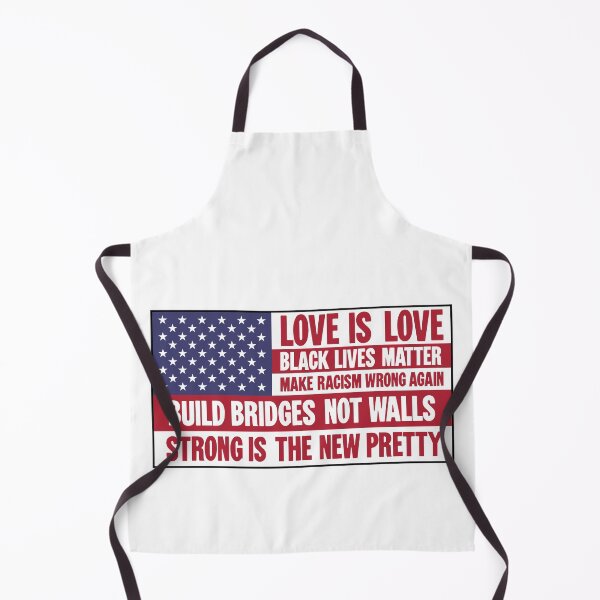 Item preview, American flag with liberal slogans designed and sold by Good-Looking Corpse.